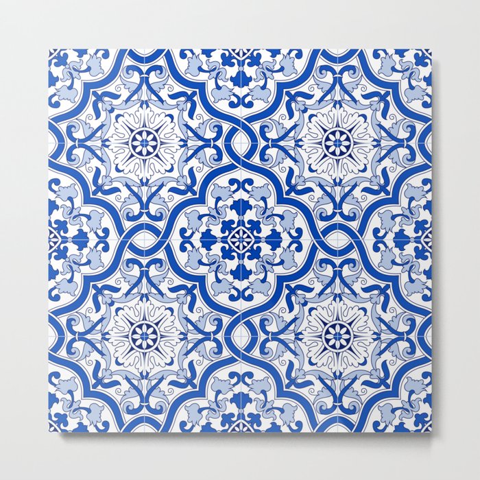 Azulejo Tiles #3 Metal Print
