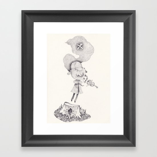 Sherlock Framed Art Print