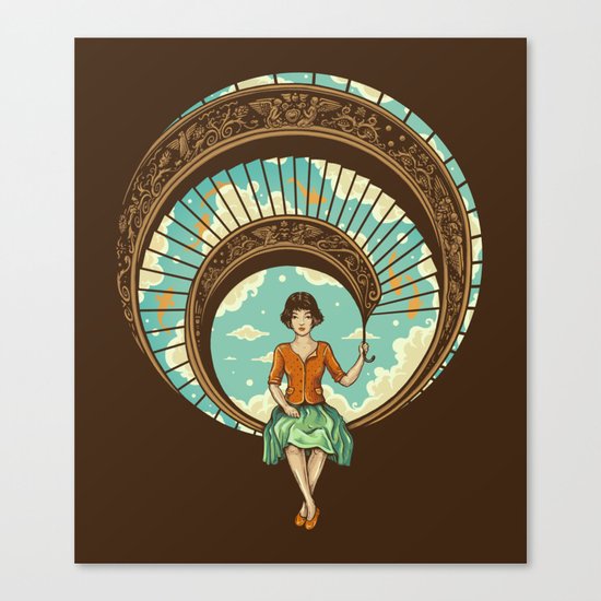 Welcome to My World Canvas Print