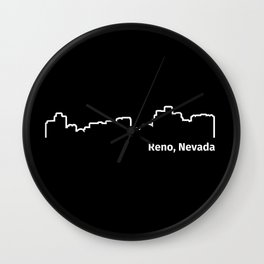 Reno, Nevada Wall Clock