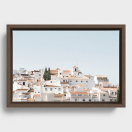 White Village Series, Spain, Andalusia, Travel Photography, Fine Art Framed Canvas