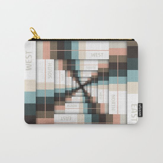 Layers of Directions Carry-All Pouch