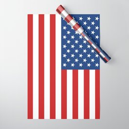 American flag Wrapping Paper