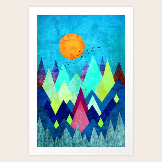 Landscape XOX Art Print