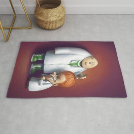 Mad About Basketball Rug