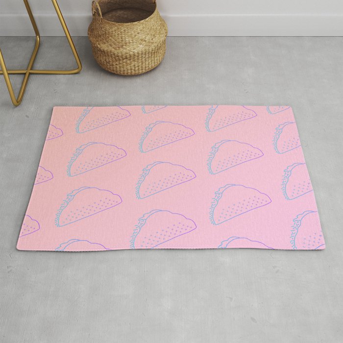 Taco Tuesday Pattern Rug