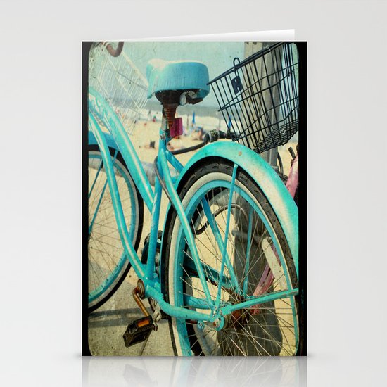 Beach Bike Stationery Cards