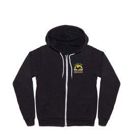 Chicken Whisperer Farmhouse Rooster Zip Hoodie