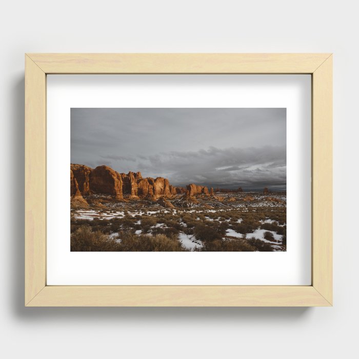 Desertscape Recessed Framed Print