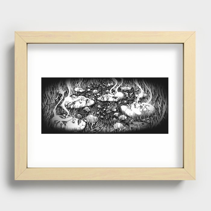 Submerged Recessed Framed Print