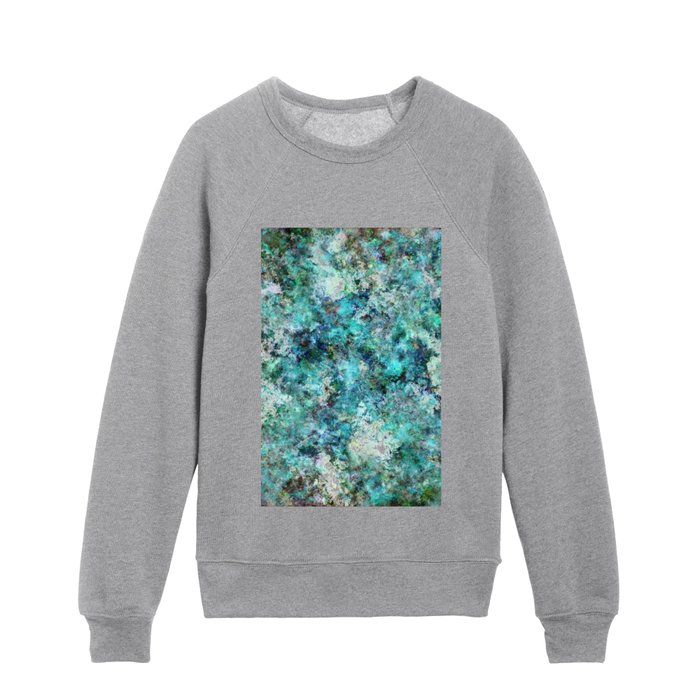 A cool icy visitor Kids Crewneck