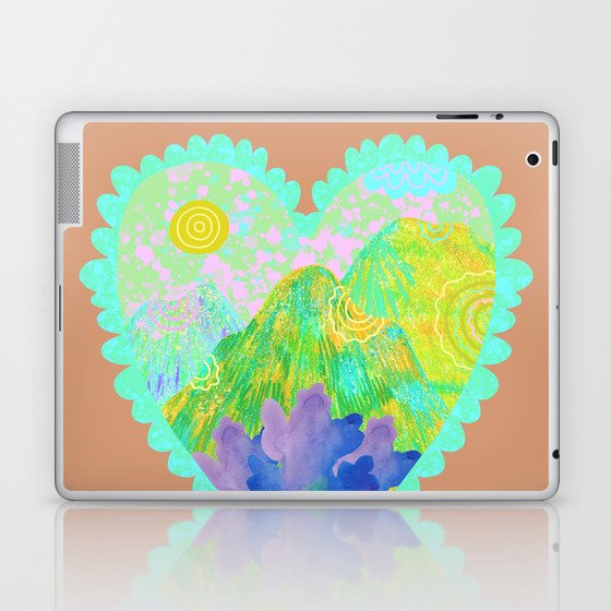 mountain heart Laptop & iPad Skin