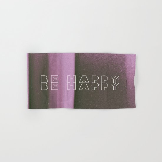 Be Happy Hand & Bath Towel
