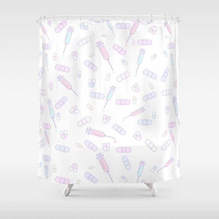 Medical Attention Shower Curtain