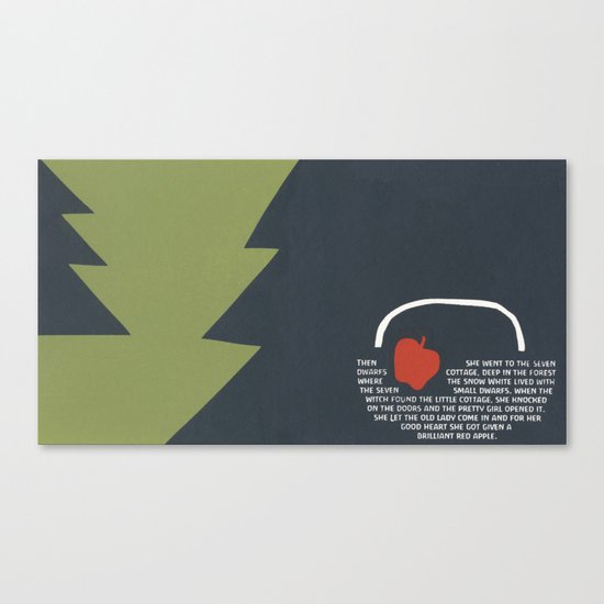 red apple Canvas Print