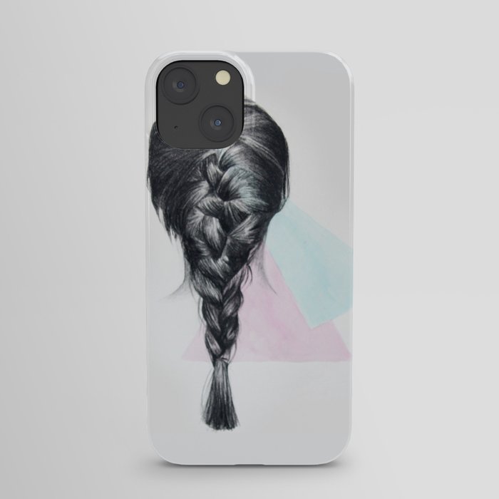Hair Illustration  iPhone Case