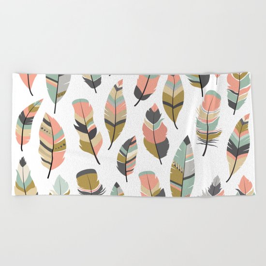 Feather Beach Towel