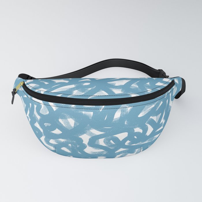 Blue waves Fanny Pack