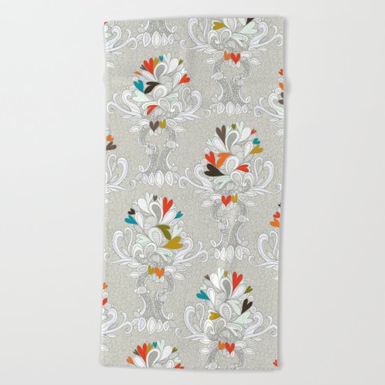 love trees Beach Towel