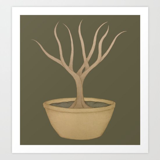 Bonsai Tree Art Print