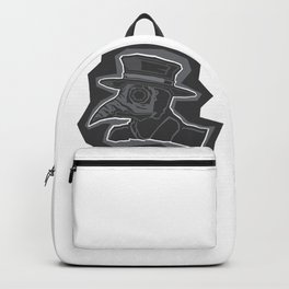 Plagued Backpack | Creepy, Strange, Beak, Plaguedoctor, Graphicdesign, Bird, Crow, Patches, Jaxpatches, Graphic 