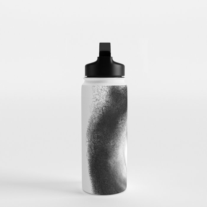 Dick #9 Water Bottle by MoniqueAdelaide