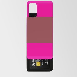 Pink Block H Android Card Case