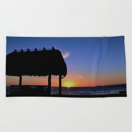 Florida Keys Sunset Beach Towel