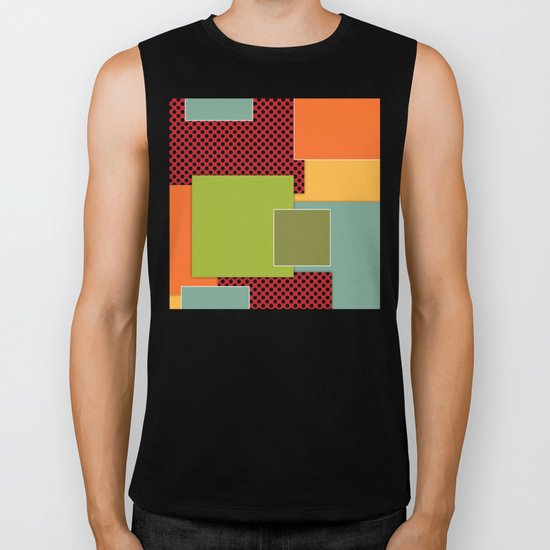 SQUARES Biker Tank