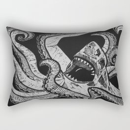 Sharktopus Rectangular Pillow
