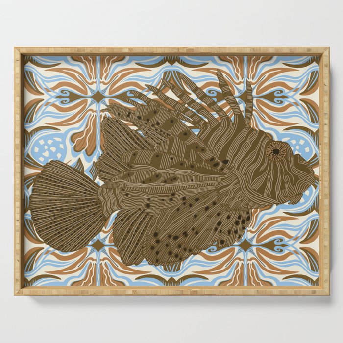 Lionfish Serving Tray