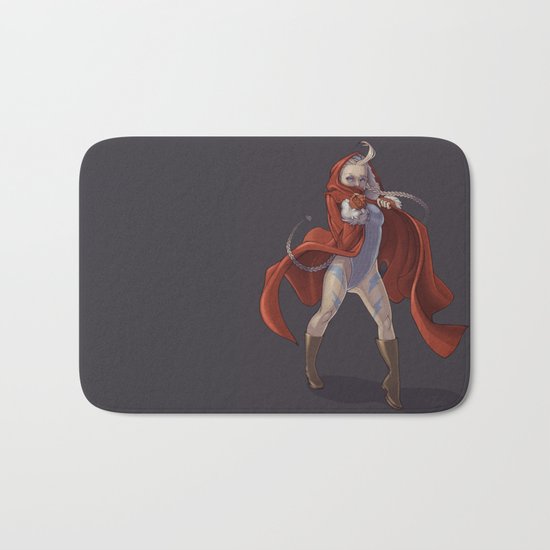 Cammy White Bath Mat