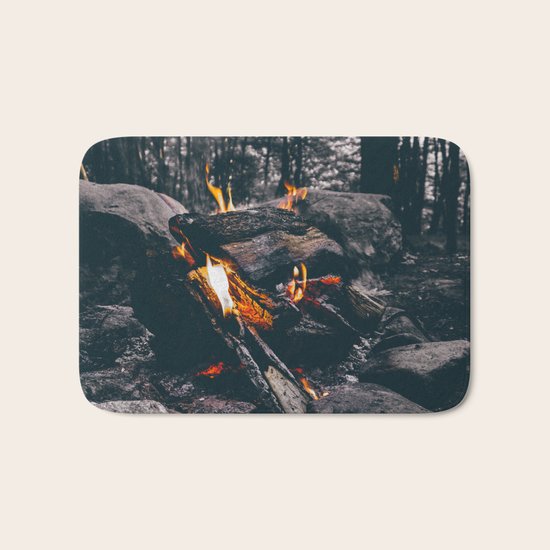 Burn Brightly Bath Mat