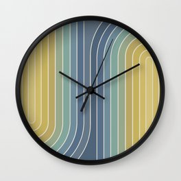 Gradient Curvature VIII Wall Clock