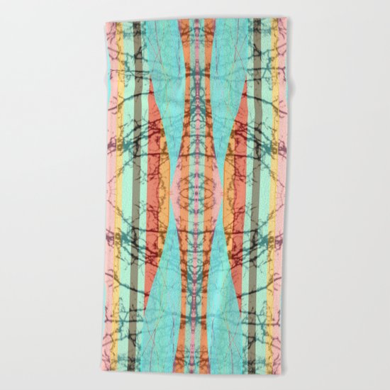 House Party Beach Towel