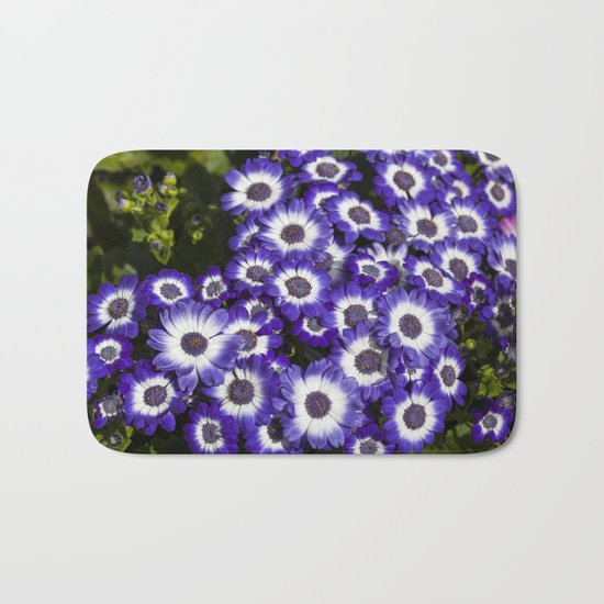 Cineraria Purple Bath Mat
