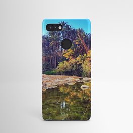 oasis in a desert Android Case