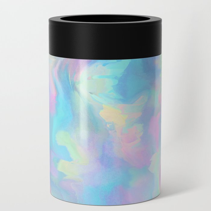 Y2K Cotton Candy Marble Can Cooler