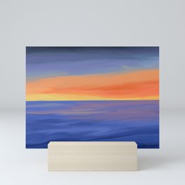 California Sunset Mini Art Print