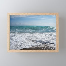 Waves Framed Mini Art Print