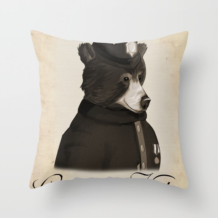 Constable Vickers Throw Pillow