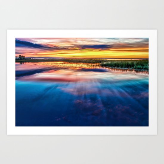 Enchanted Lake Art Print