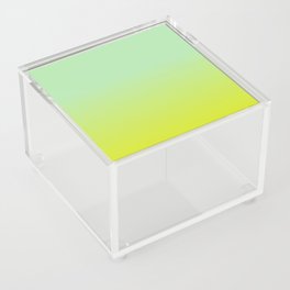 SPRING GREEN OMBRE PATTERN Acrylic Box