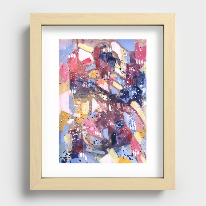 A Fragmented Self Recessed Framed Print