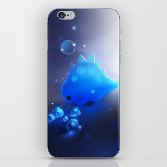 crystal dino iPhone & iPod Skin