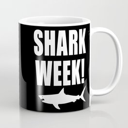 Shark week (on black) Coffee Mug