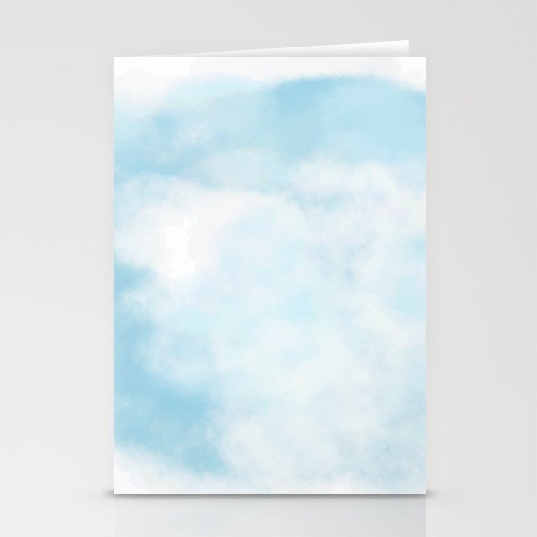 Watercolor Abstract Stationery Cards