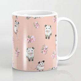 I Love Pink Opossum Possum Coffee Mug
