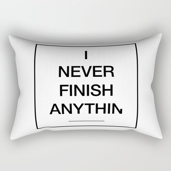 Never Rectangular Pillow