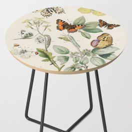 Vintage Butterflies  Side Table